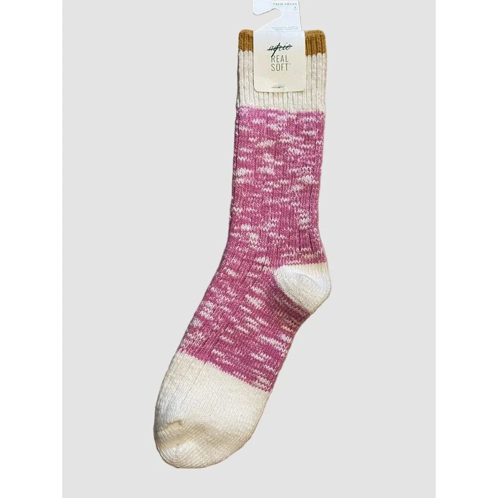Aerie Women's Real Soft Crew Socks One Size